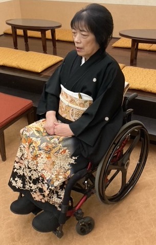車椅子着物　留袖　結婚式　埼玉県　身体障害　名古屋