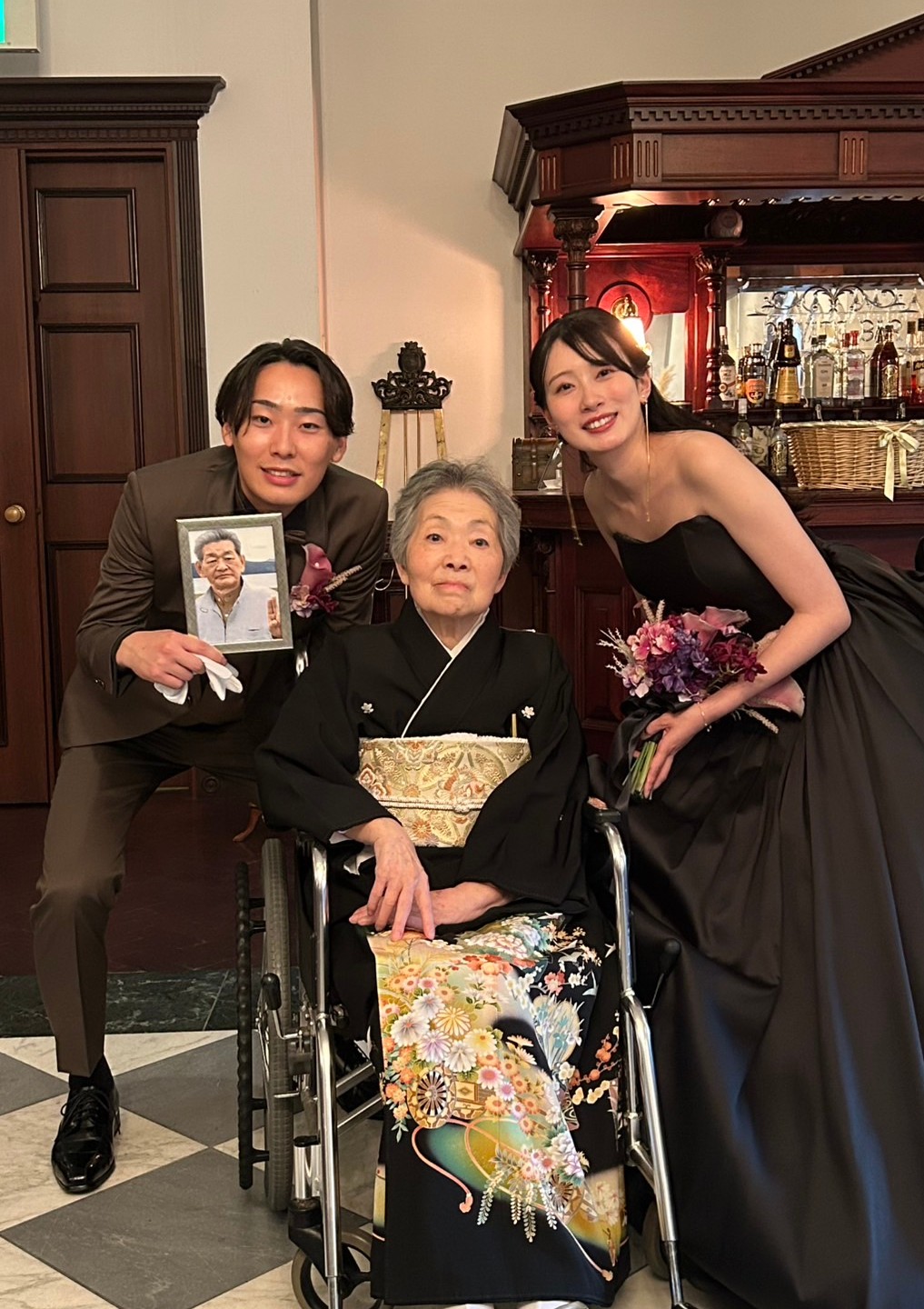 車椅子着物　留袖　結婚式　群馬県　身体障害　名古屋