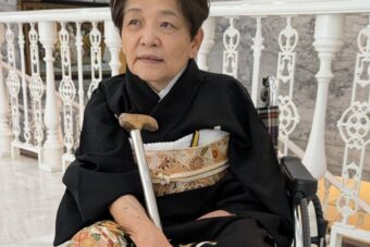 車椅子着物　留袖　結婚式　鹿児島県　身体障害　名古屋