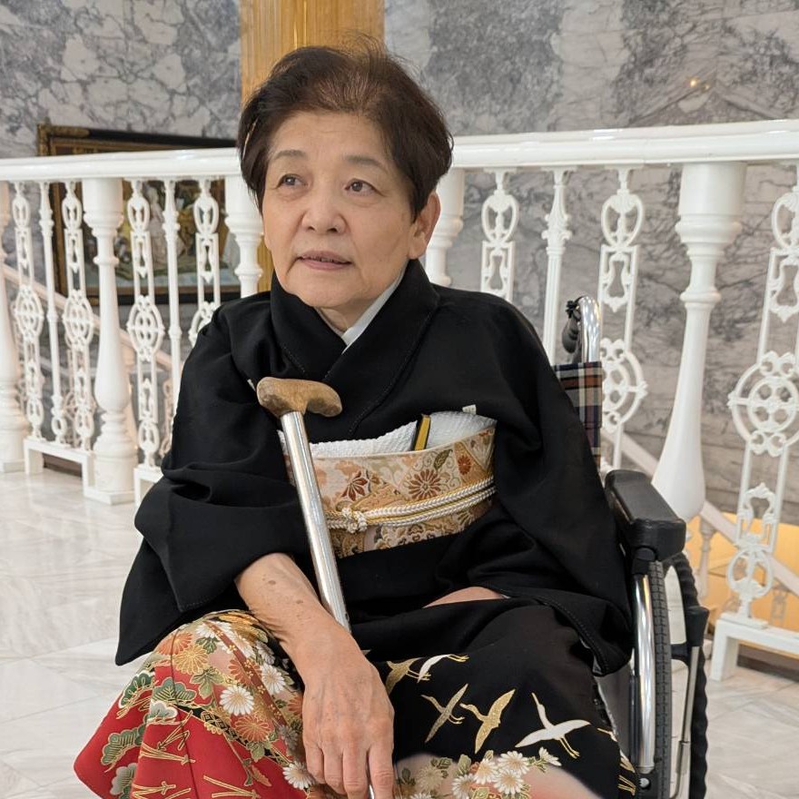 車椅子着物　留袖　結婚式　鹿児島県　身体障害　名古屋