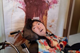 車椅子着物　袴　　卒業式　神奈川県　身体障害　知的障害　名古屋